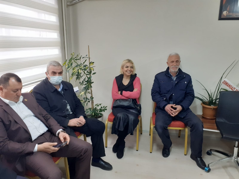 Osmangazi Muhtarlar Derneğine Anlamlı Ziyaret