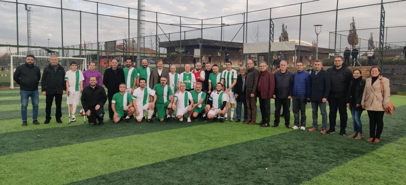 Bursa’da ampute futbol maçında ‘Dostluk’ kazandı