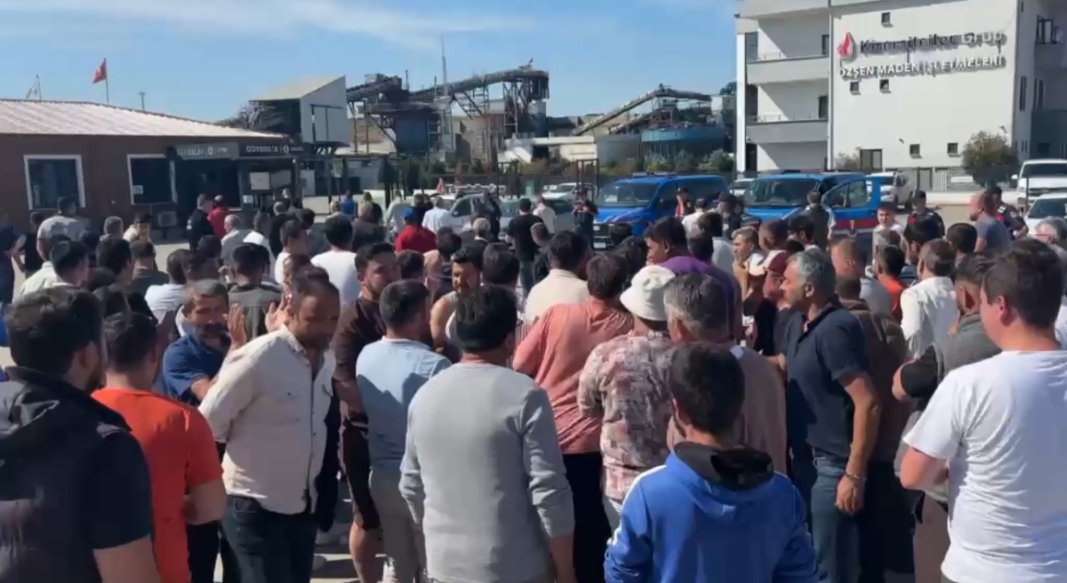 Edirne’de maden işçilerinin eylemi 13’üncü gününde

