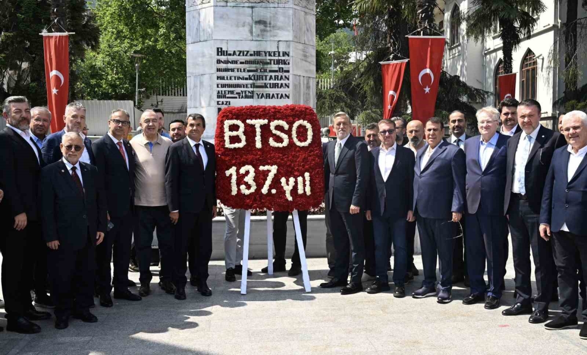 Bursa iş dünyasının çatı kuruluşu BTSO 137 yaşında
