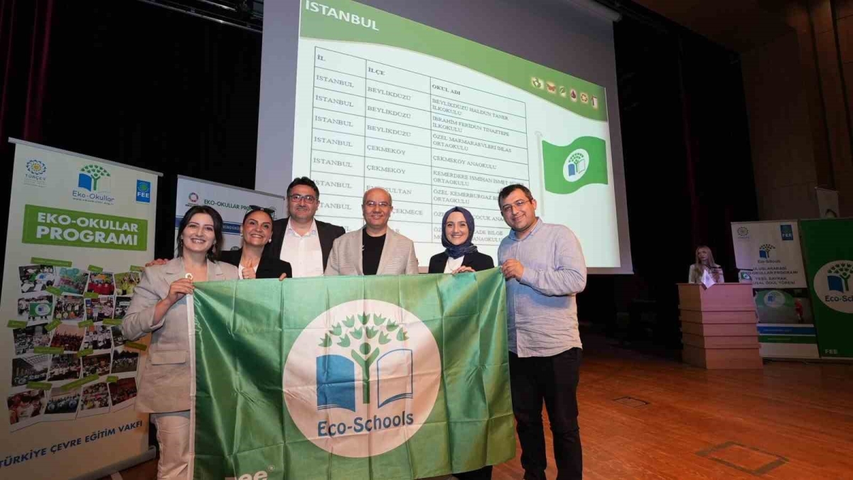 İhlas Kolejinde uluslararası çevre başarısı: Eco-Schools yeşil bayrak ödülü

