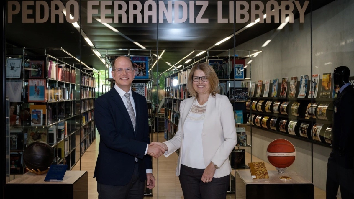 FIBA, Olimpik Dünya Kütüphanesi Ağı’na katılan ilk uluslararası federasyon oldu
