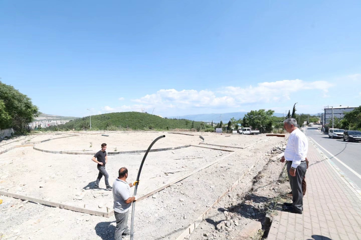 Dilovası’ndaki 2 dönümlük park ve mesire alanı yenileniyor
