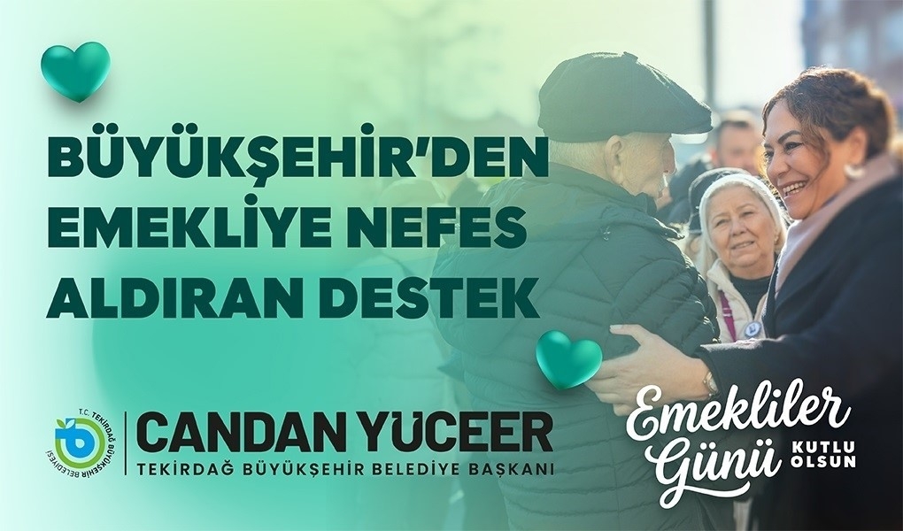Emeklilere pazar ve sosyal hizmet desteği
