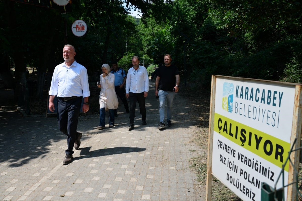 Karacabey Belediyesi’nden Yeniköy Piknik Alanına kapsamlı dokunuş
