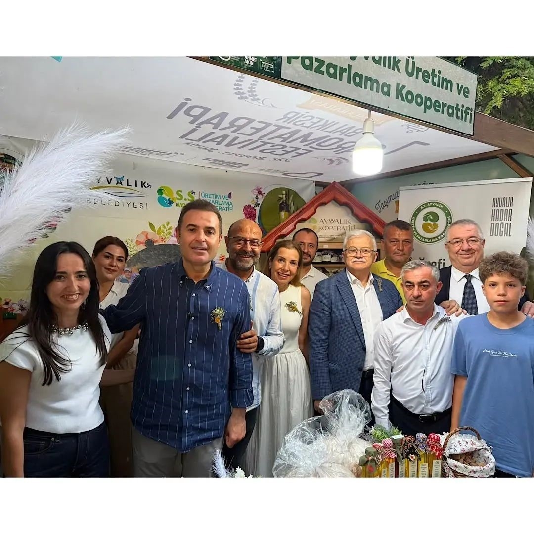 Ayvalık’ın yöresel lezzetleri 7. Aromaterapi Festivali’nde büyük ilgi gördü
