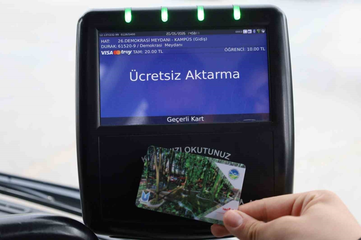 Sakarya’da toplu taşımada vatandaş dostu 