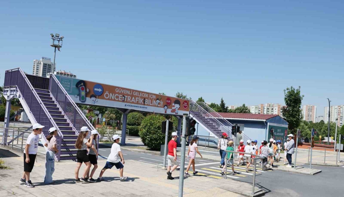 Yaz dönemi çocuk trafik eğitimleri başladı
