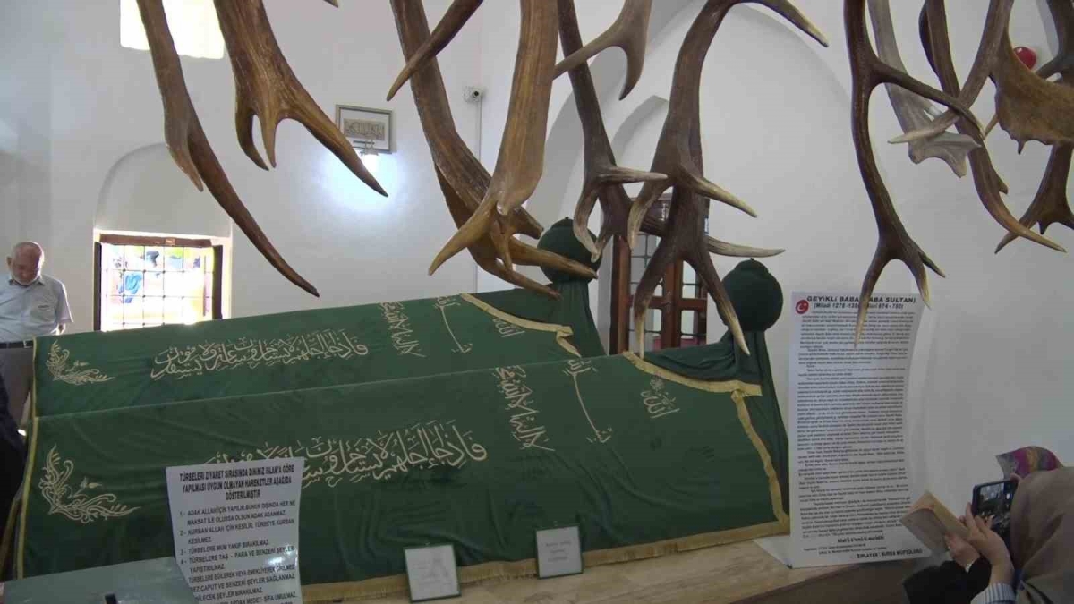 Bursa’da 649 yıllık Geyikli Baba geleneği yaşatıldı
