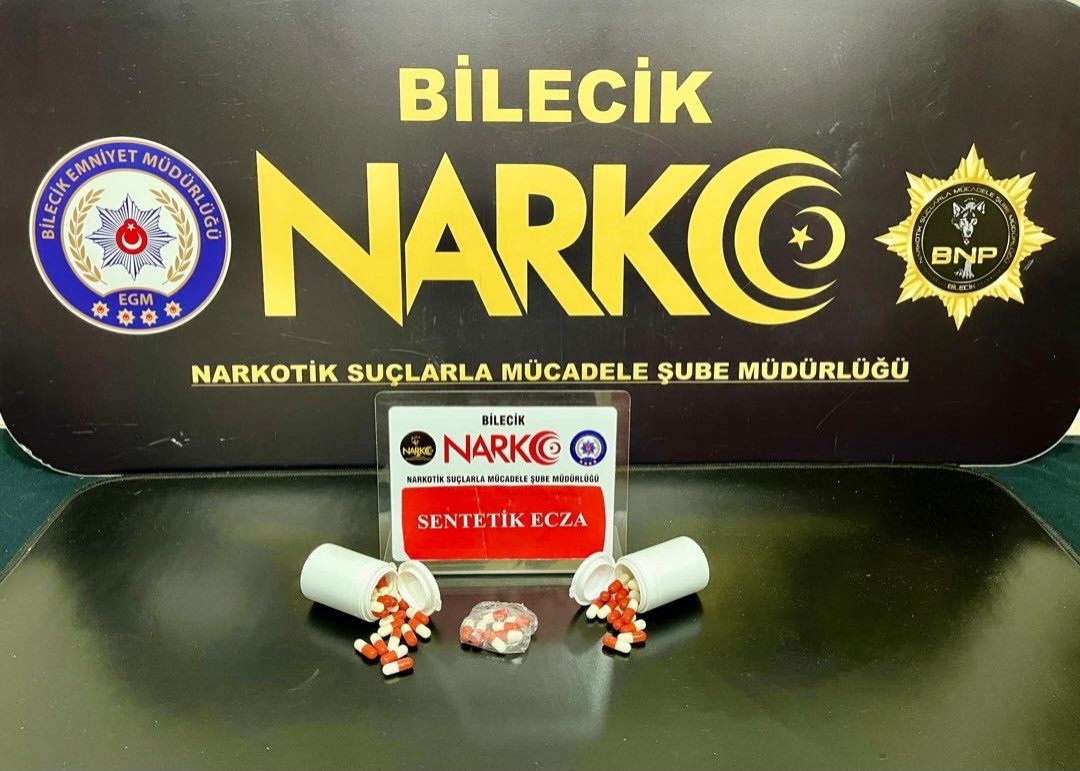 Bilecik’te uyuşturucu operasyonuna 2 gözaltı
