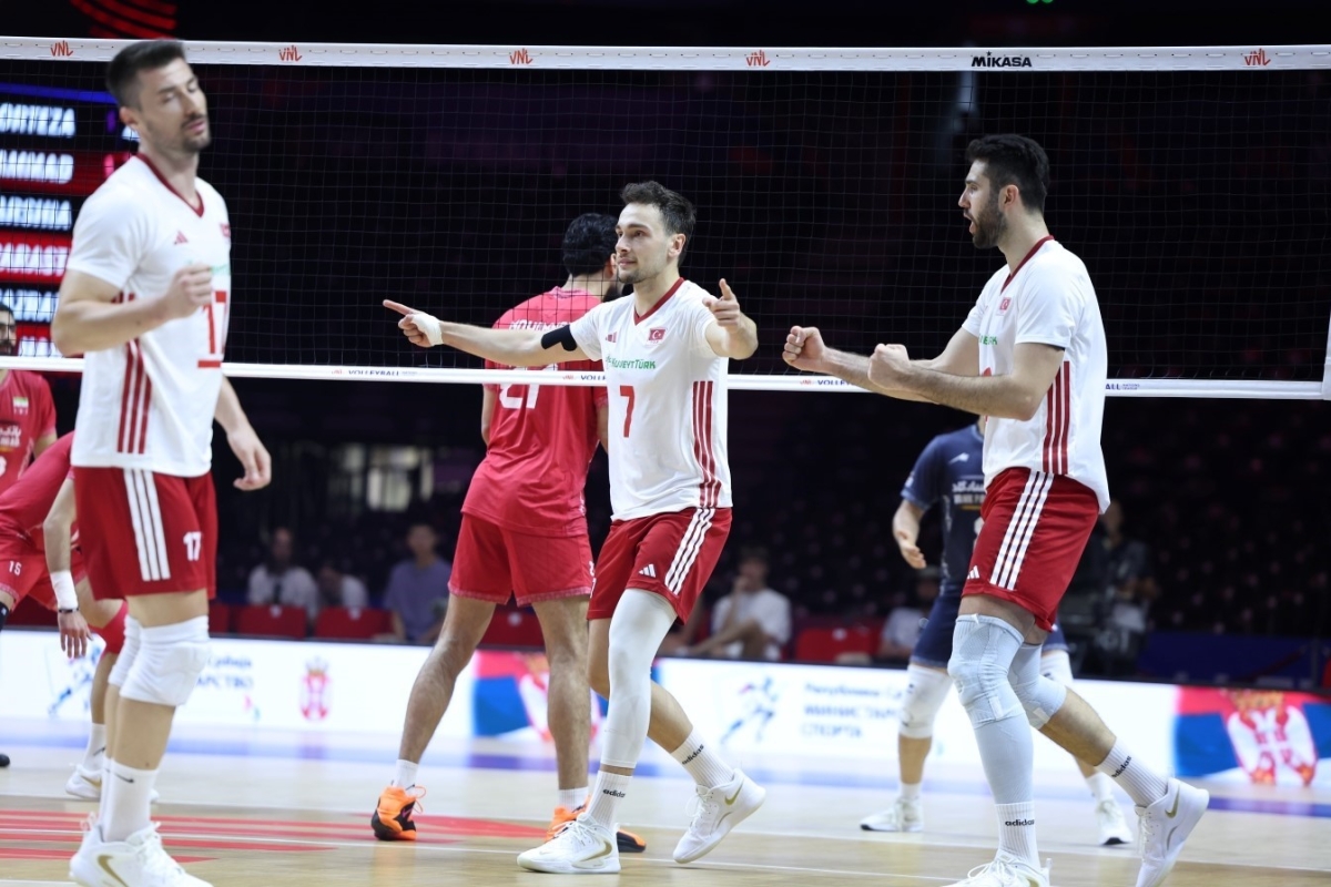 A Milli Erkek Voleybol Takımı, tarihinde ilk kez Milletler Ligi’nde çeyrek finalde
