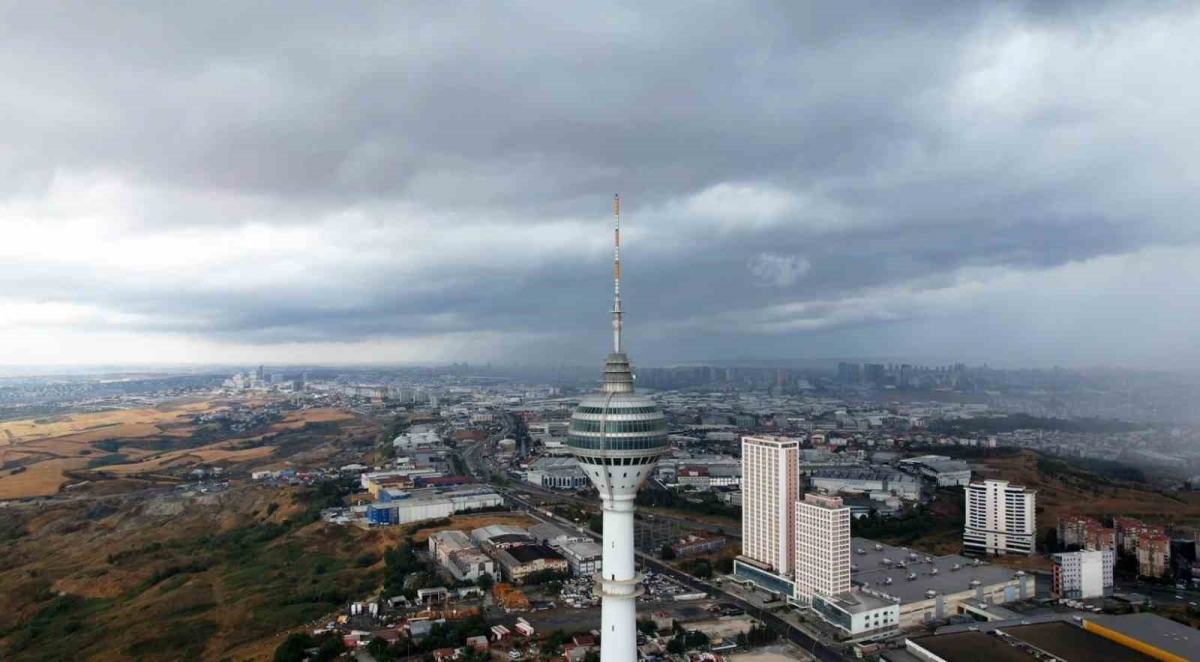 Yağmur bulutları görüntülendi
