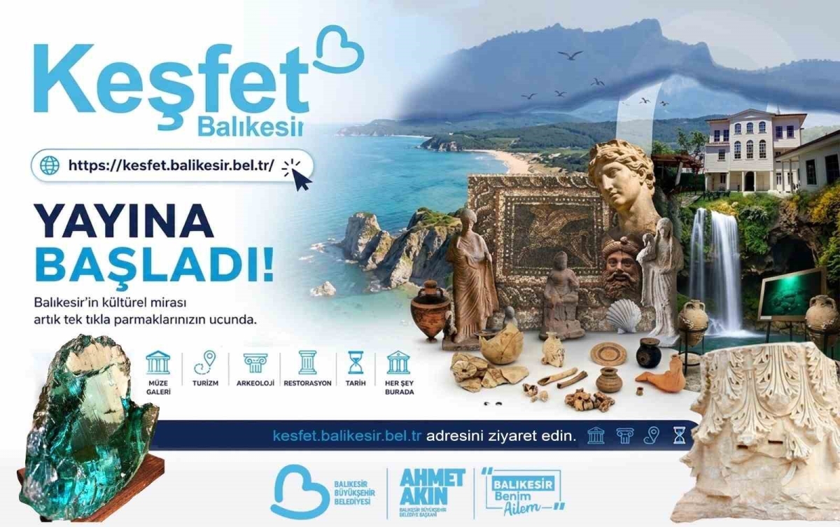 Balıkesir’i Keşfetmenin yeni adresi yayında
