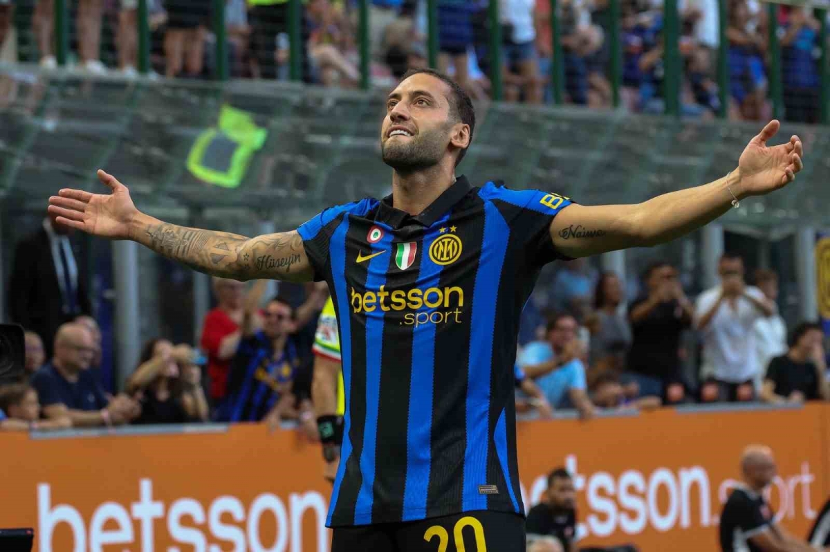 Hakan Çalhanoğlu perdeyi açtı, Inter sezona farklı galibiyetle başladı
