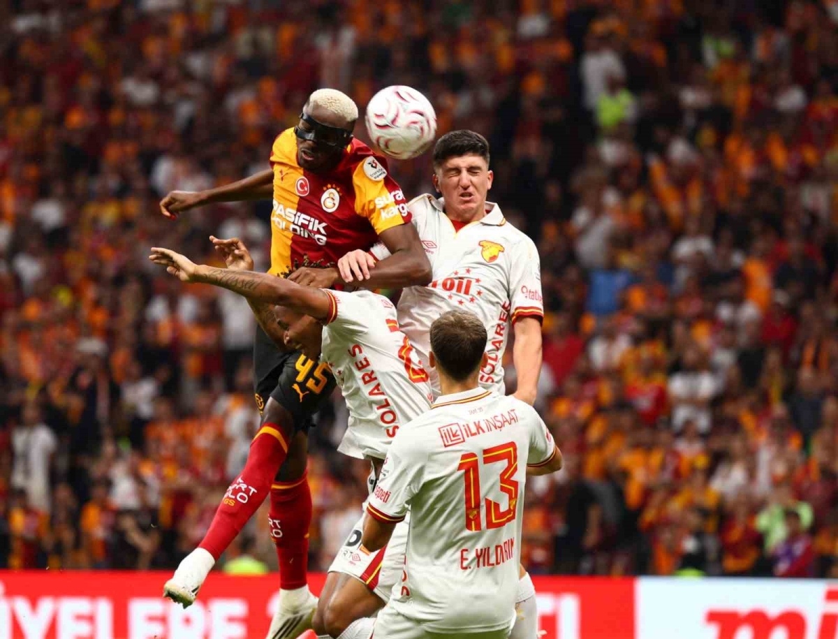 Trendyol Süper Lig: Galatasaray: 0 - Göztepe: 0 (Maç devam ediyor)
