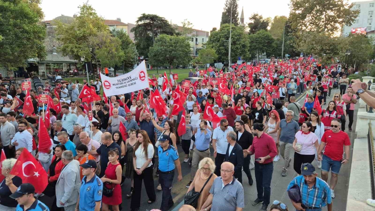 Tekirdağ’da 30 Ağustos coşkusu kortejle zirve yaptı
