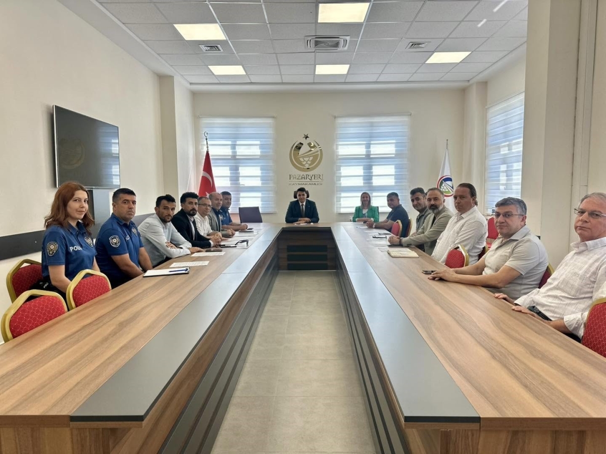 Pazaryeri’nde Okul Güvenliği Tedbirleri Toplantısı yapıldı
