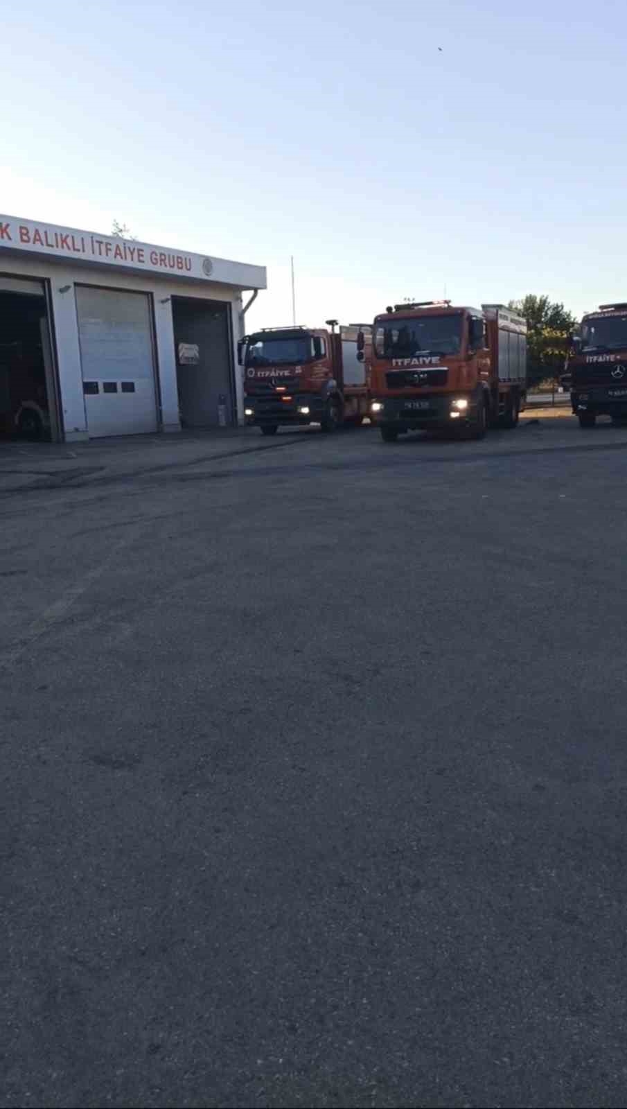 Kumluca’daki orman yangınına Bursa’dan destek
