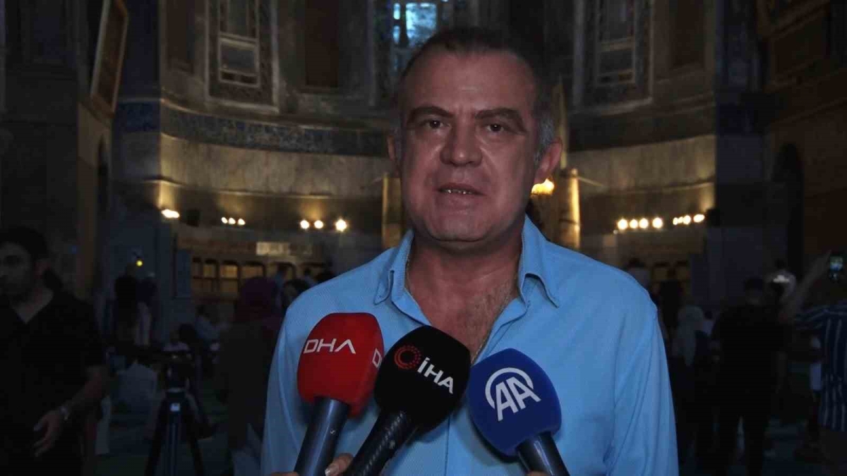 Ayasofya restorasyonunda yeni bir aşamaya geçildi: 