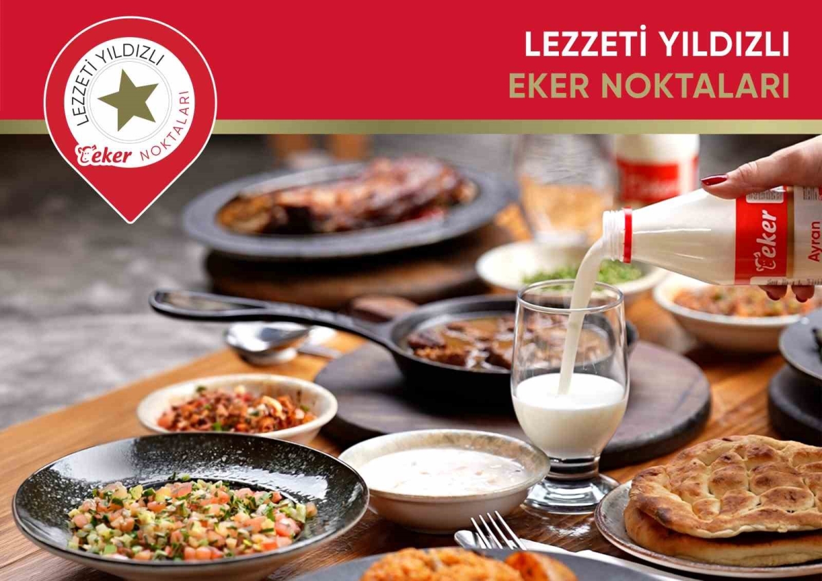 Eker’in lezzeti yıldızlı noktaları, dijital platformda buluşuyor
