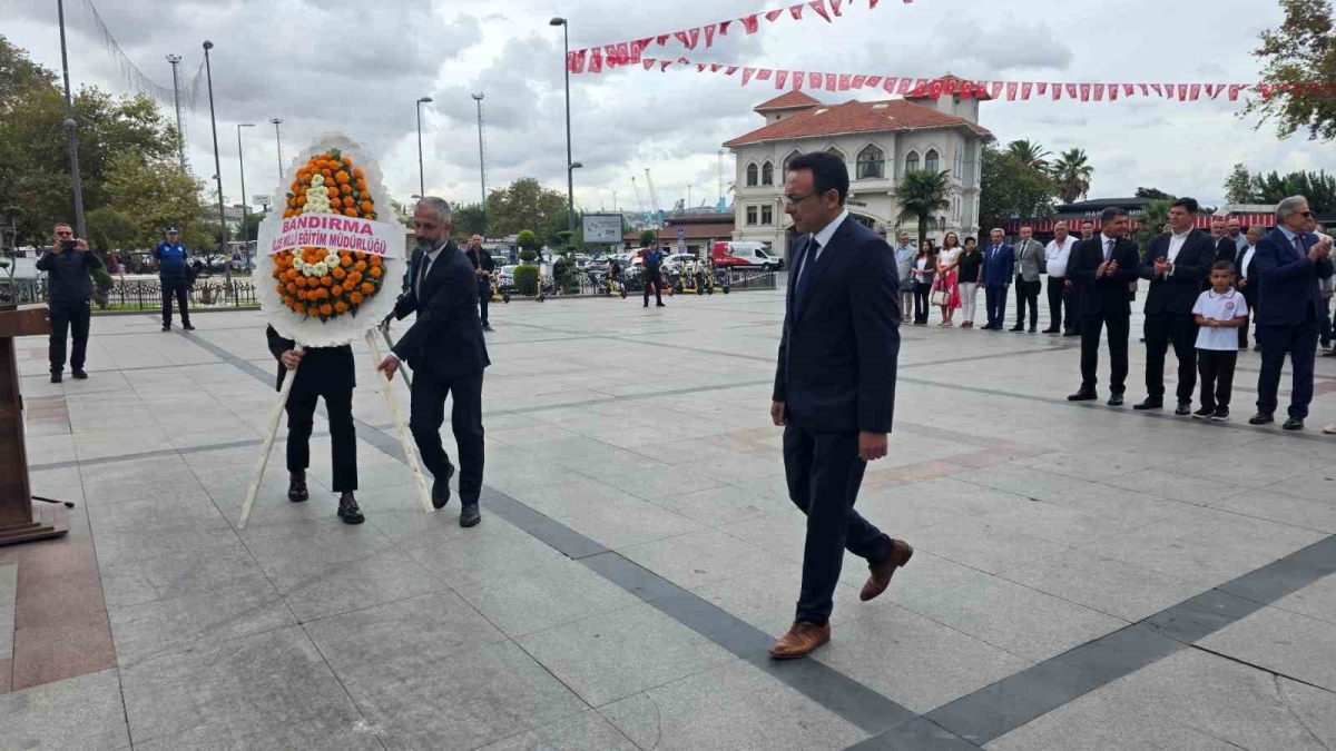 Bandırma’da ilköğretim haftası coşkuyla kutlandı
