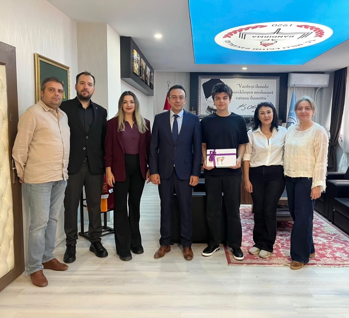 Bandırmalı öğrenci Mimar Sinan Güzel Sanatlar Üniversitesi’ni birincilikle kazandı
