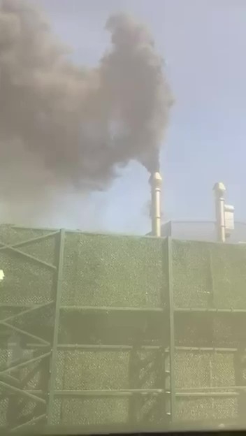 Bacadan çıkan duman 