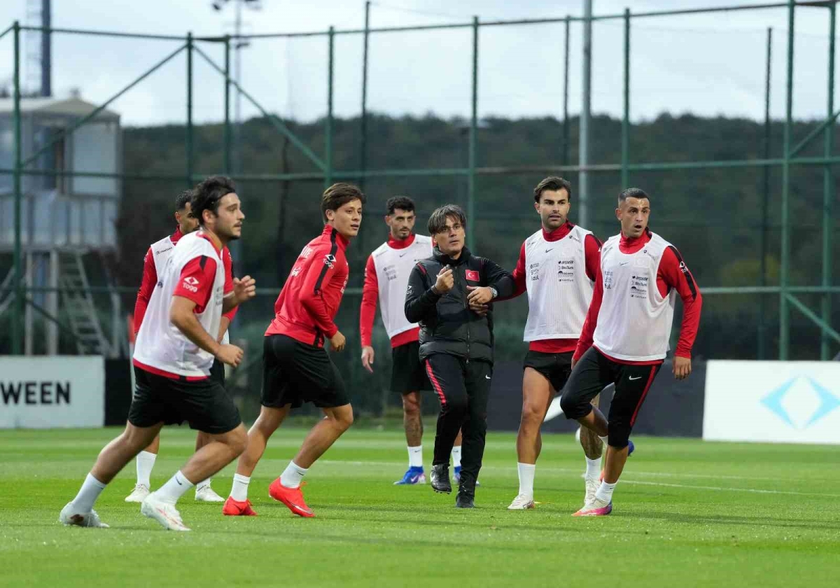A Milli Takım, Fransa maçının hazırlıklarını sürdürdü
