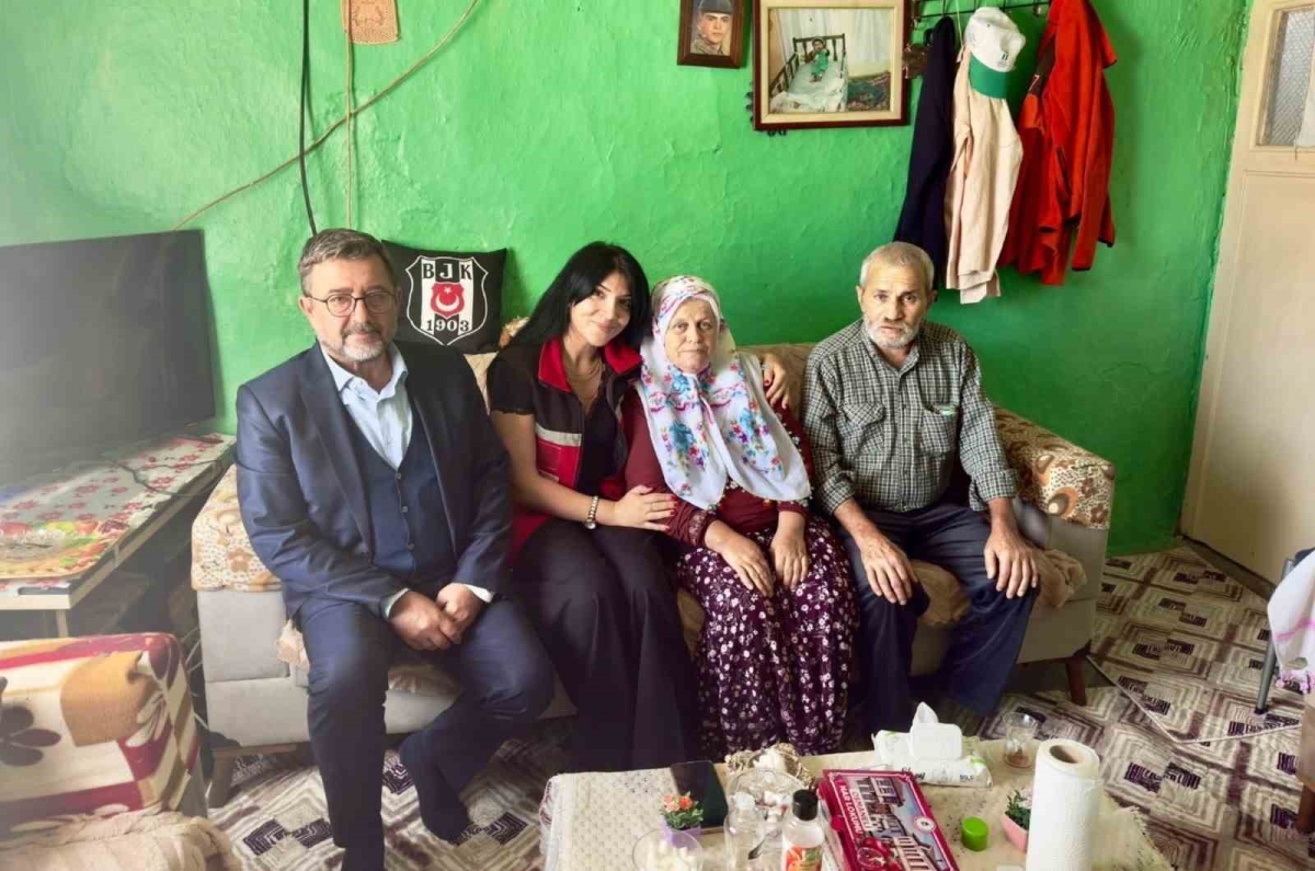 Şehit ailesine vefa ziyareti
