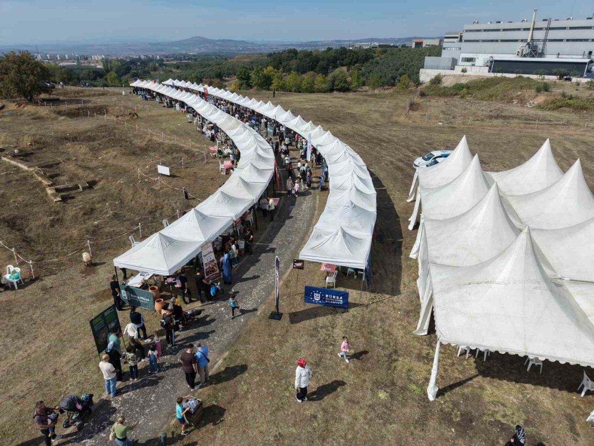 Bursa’da Arkeofest’e ilk gününde yoğun ilgi
