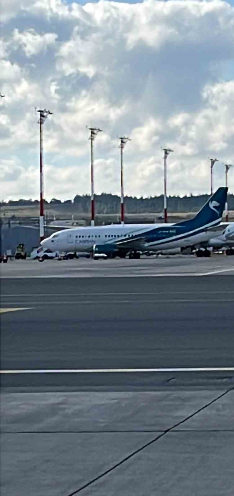 İstanbul Havalimanı’nda haczedilen uçak 11 gün sonra havalandı
