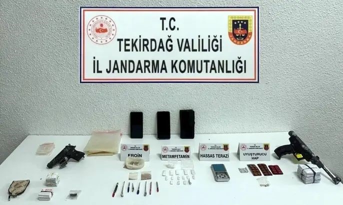 Tekirdağ’da uyuşturucu operasyonu: 1 tutuklama
