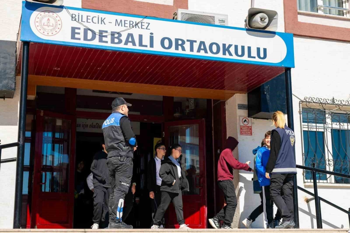 Bilecik’te okul çevrelerinde sıkı denetim
