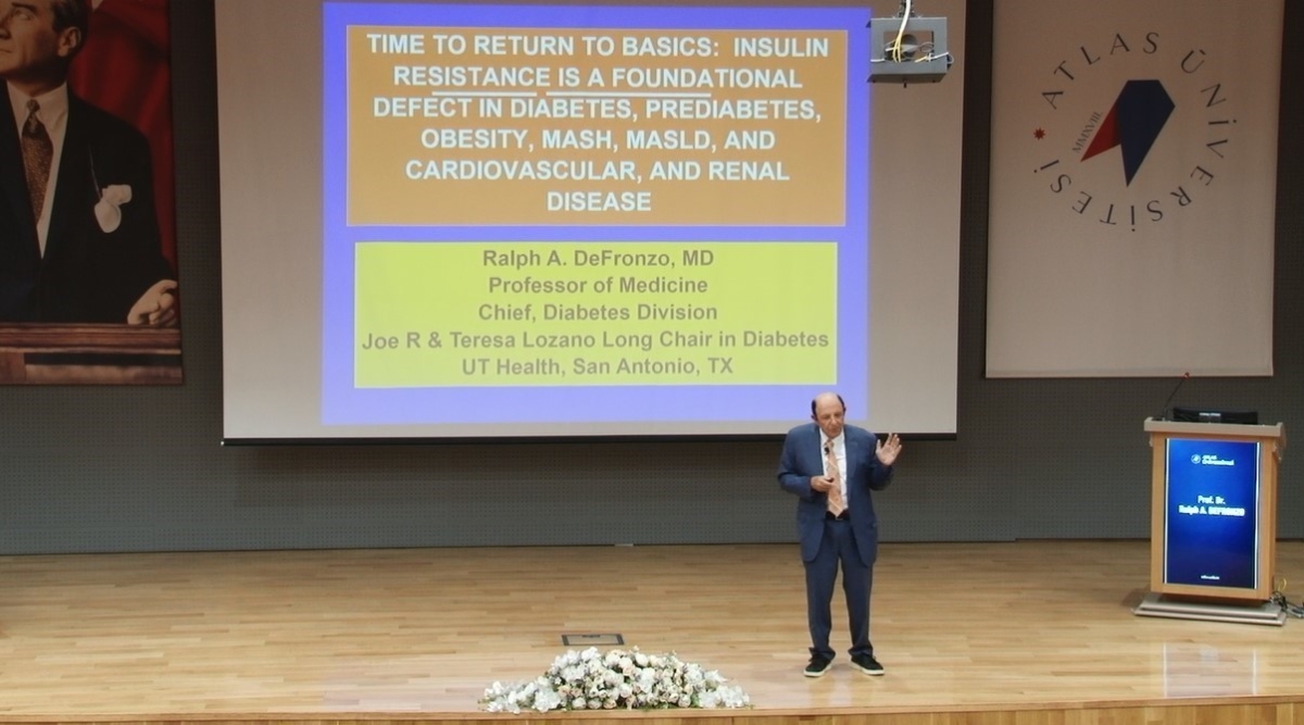 Diyabet çalışmalarının öncüsü Prof. Dr. Ralph A. DeFronzo İstanbul’da ağırlandı
