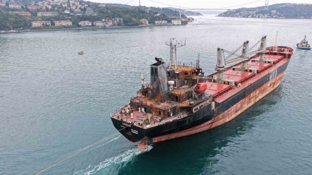 Karadeniz’de İHA saldırısına uğrayan 