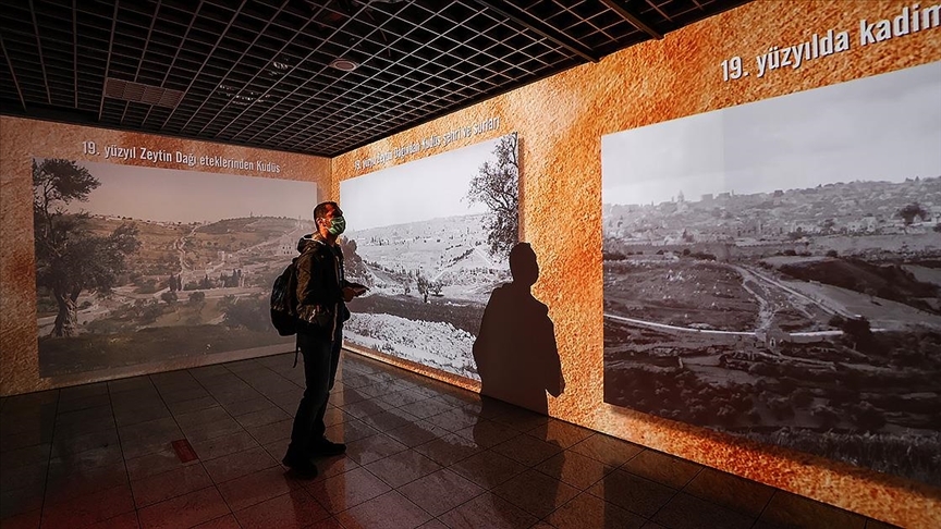 'Geçmişten Bugüne Kudüs 360 Dijital Gösterimi' açıldı