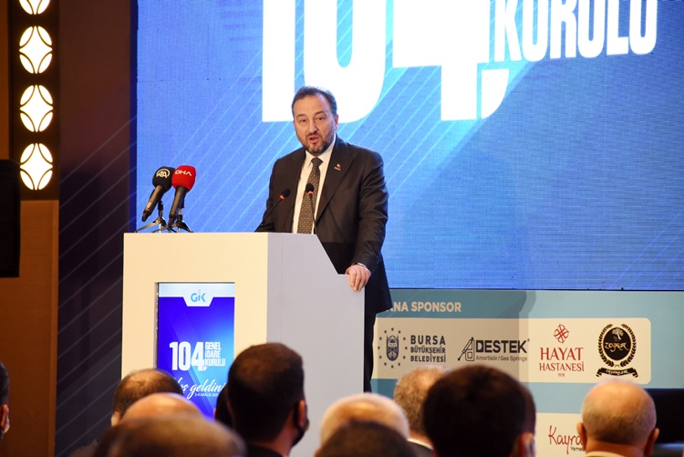 MÜSİAD Genel Başkanı Asmalı, Bursa'da panelde konuştu