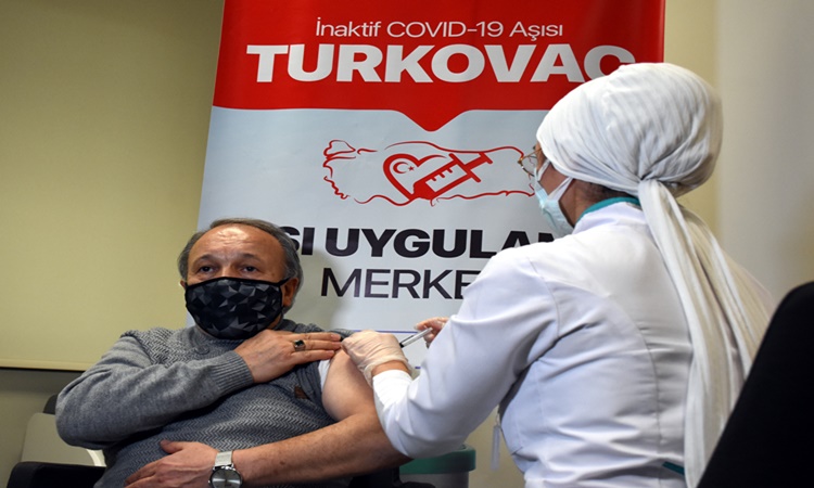 Yerli aşı TURKOVAC Bursa  uygulanmaya başlandı