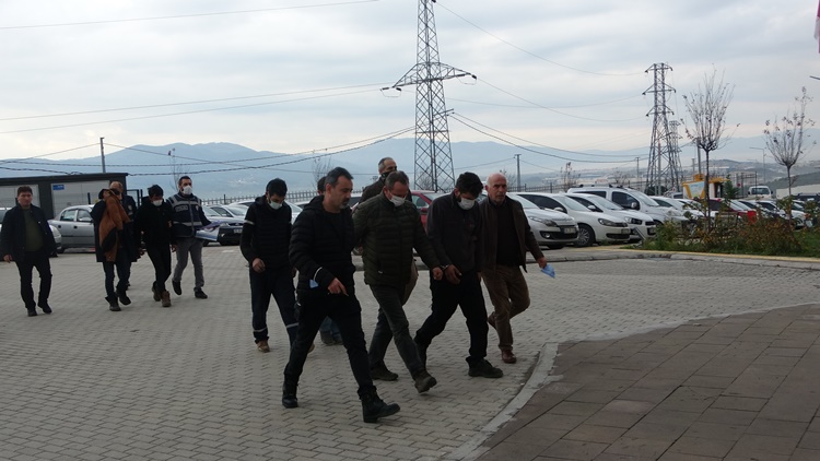 Bursa'da kablo hırsızlığı şüphelisi 6 kişi yakalandı