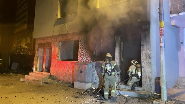 Bursa'da 5 gün önce yanan evde yeniden yangın çıktı