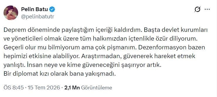 Deprem zamanında 