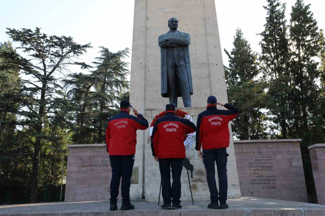 Başkan Akın’dan kahraman itfaiyecilere anlamlı jest

