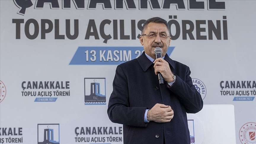 Cumhurbaşkanı Yardımcısı Oktay: Erdoğan'ın milletiyle birlikte dimdik yürüyüşünü durduramazsınız