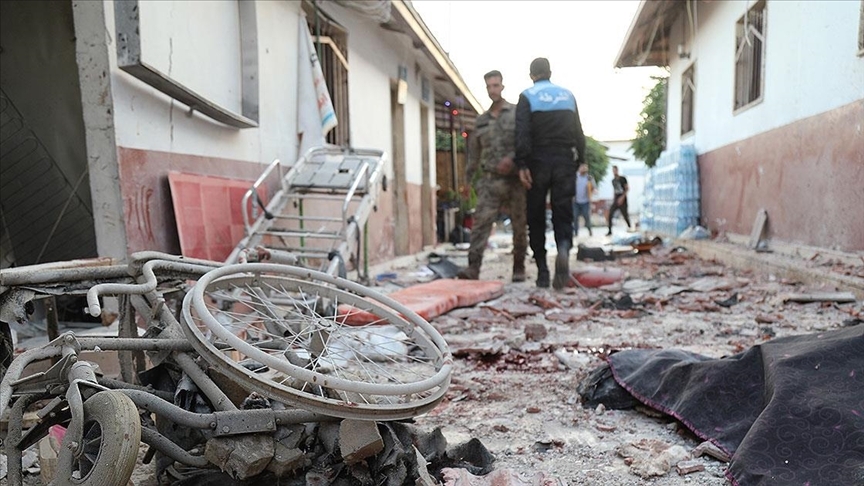 Terör örgütü YPG/PKK Afrin'de hastanede tedavi gören sivillere saldırdı: 13 ölü, 27 yaralı