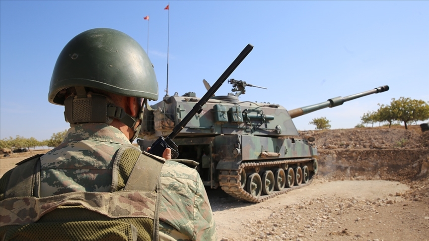 Barış Pınarı ve Fırat Kalkanı bölgelerinde PKK/YPG'li 4 terörist etkisiz hale getirildi