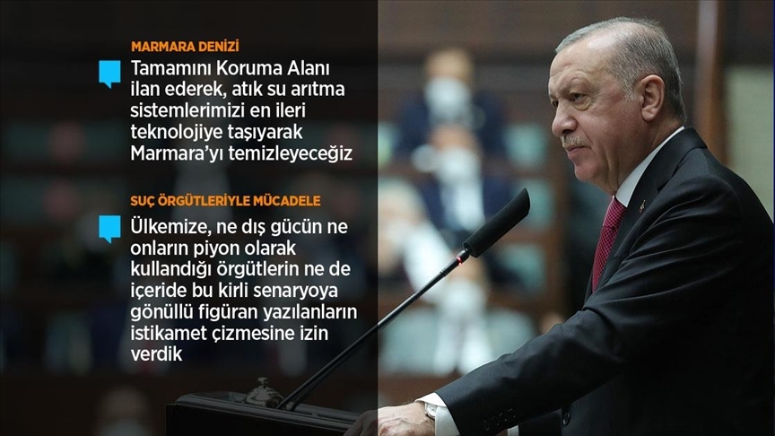 Cumhurbaşkanı Erdoğan: Milletten umudunu kesenler şimdi de suç örgütlerine bel bağlamış durumda