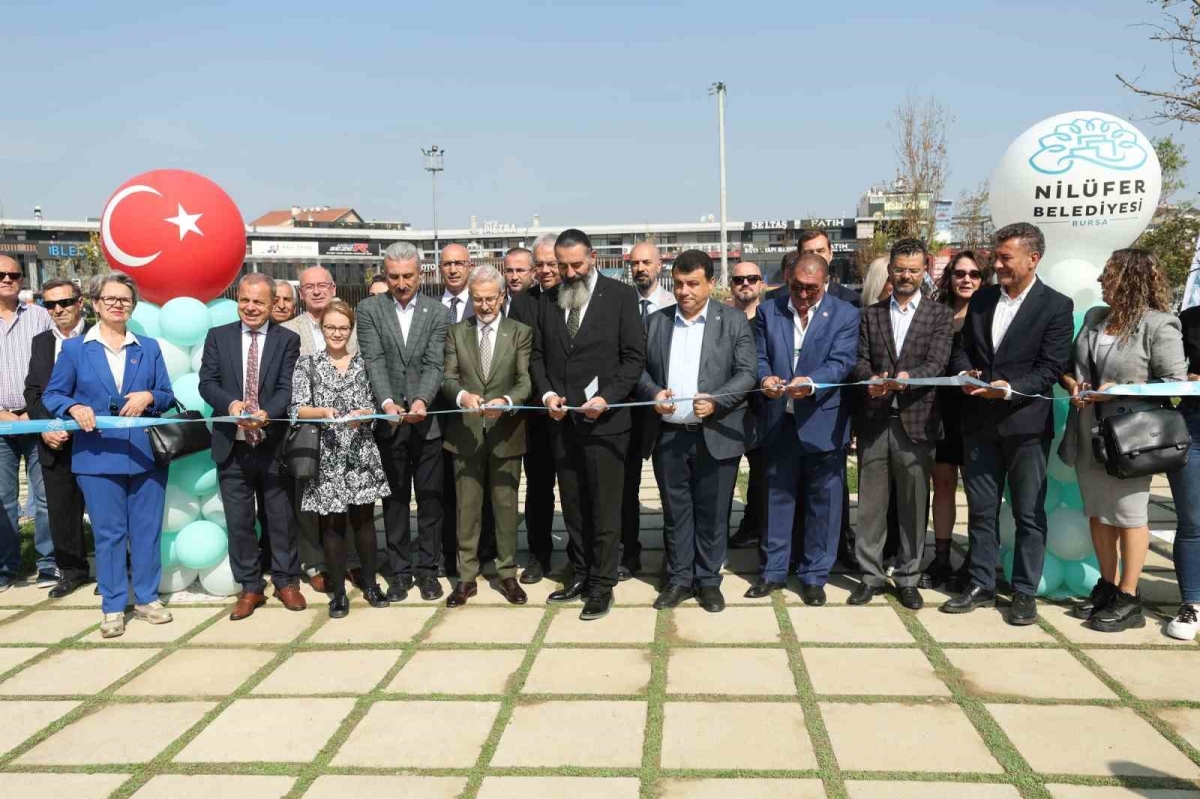 Nilüfer’de sağlık çalışanlarına adanan park hizmete açıldı