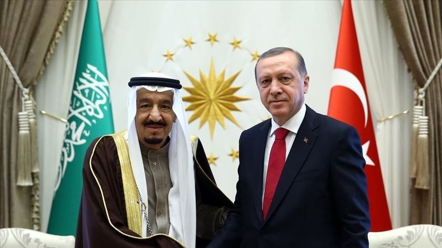 Cumhurbaşkanı Erdoğan, Suudi Arabistan Kralı Selman ile telefonda görüştü