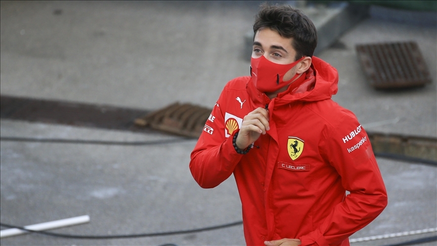 Ferrari pilotu Leclerc Kovid-19'a yakalandı