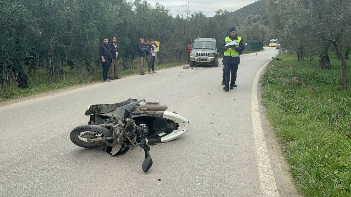 Bursa’da motosiklet cipe çarptı: 1 ölü